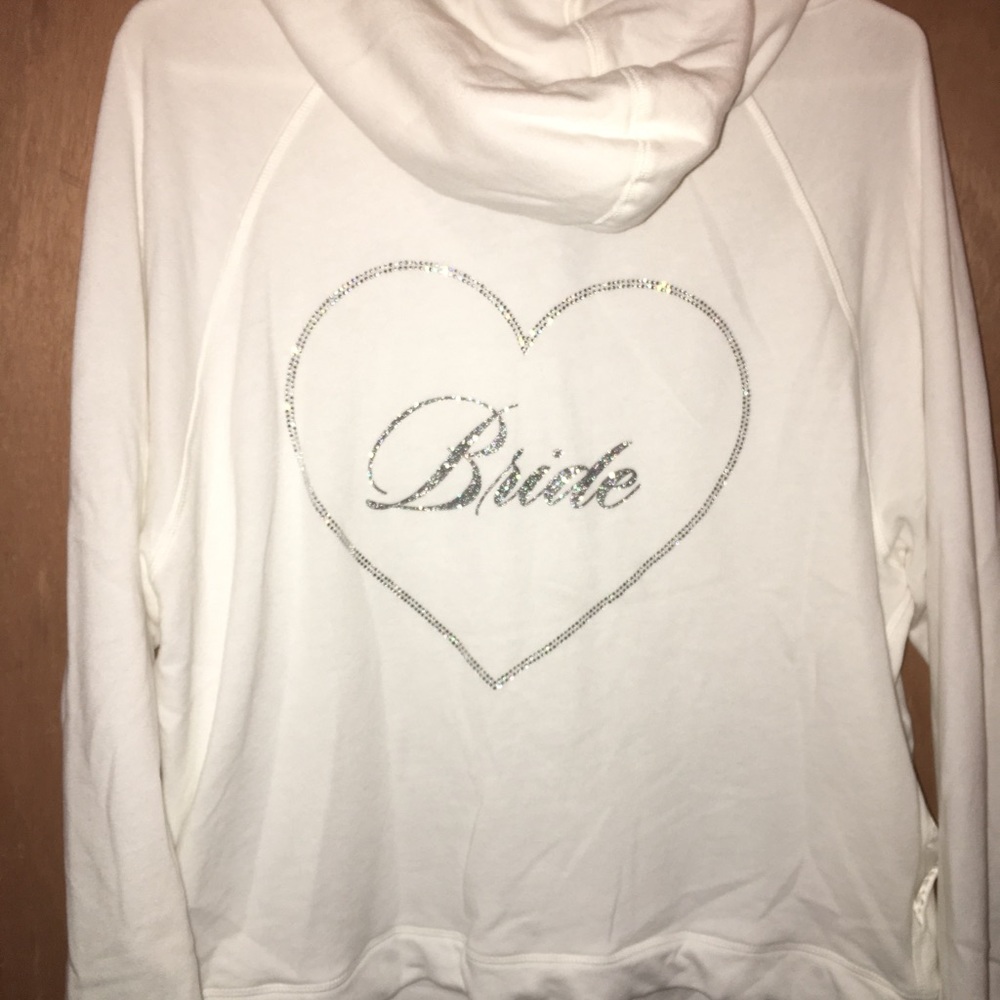 Victoria’s Secret Bride zip up hoodie
